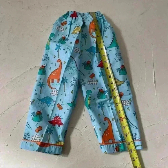 Kids dinosaurs pajamas unisex NEW without tags - Picture 9 of 10